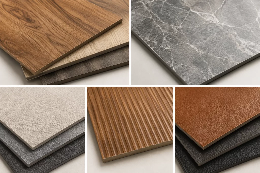 Types of Textured Laminates